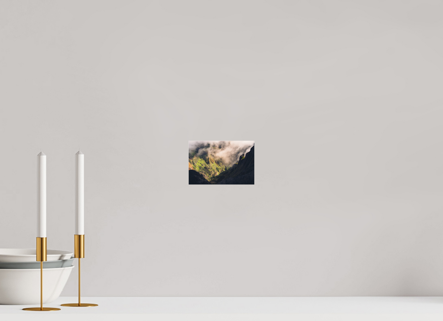 15 x 10 cm, Photo Print Under Acrylic Glass Passo entre Ruivo e Arieiro