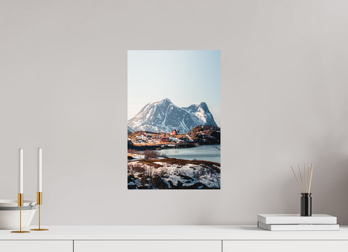 30 x 45 cm, Direct Printing On Aluminum Dibond Senja III