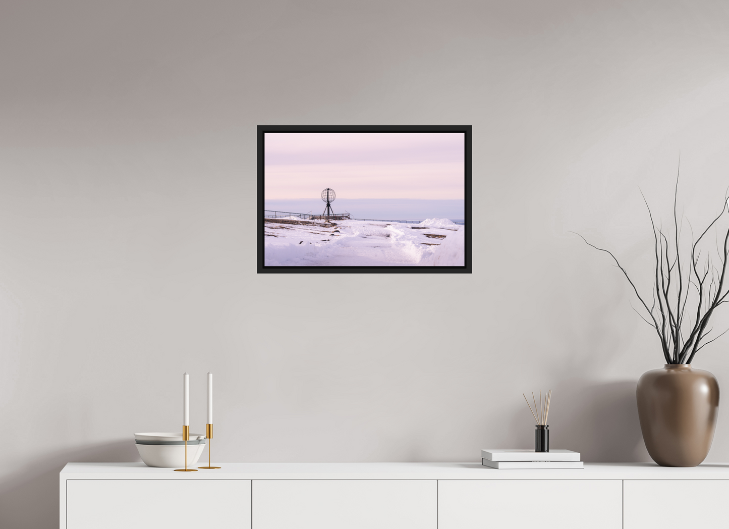 60 x 40 cm, Caisse Américaine Noir Mat Nordkapp