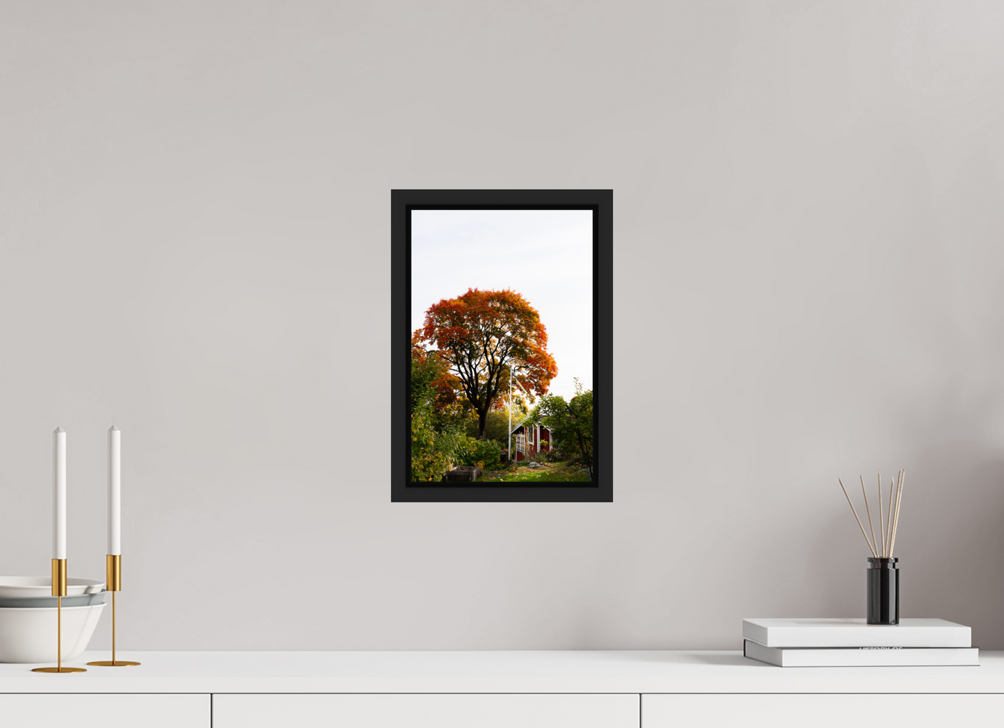 20 x 30 cm, Caisse Américaine Noir Mat Tantolunden Parc III