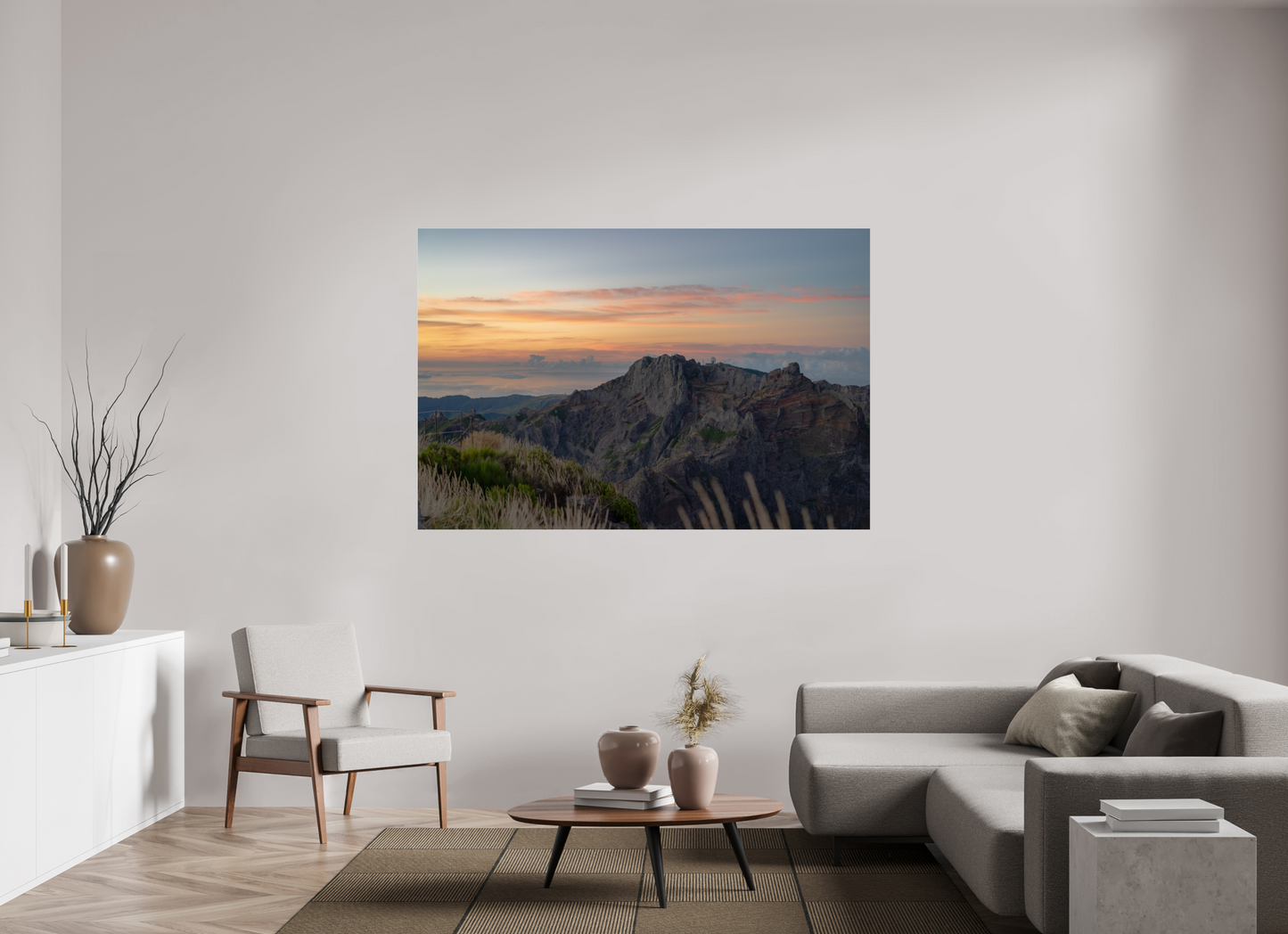 180 x 120 cm, Photo Print Under Acrylic Glass Pico do Arieiro