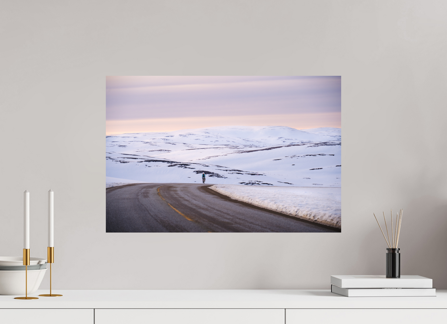 60 x 40 cm, Photo Print On Fuji Crystal DP II Sur le chemin du retour 2