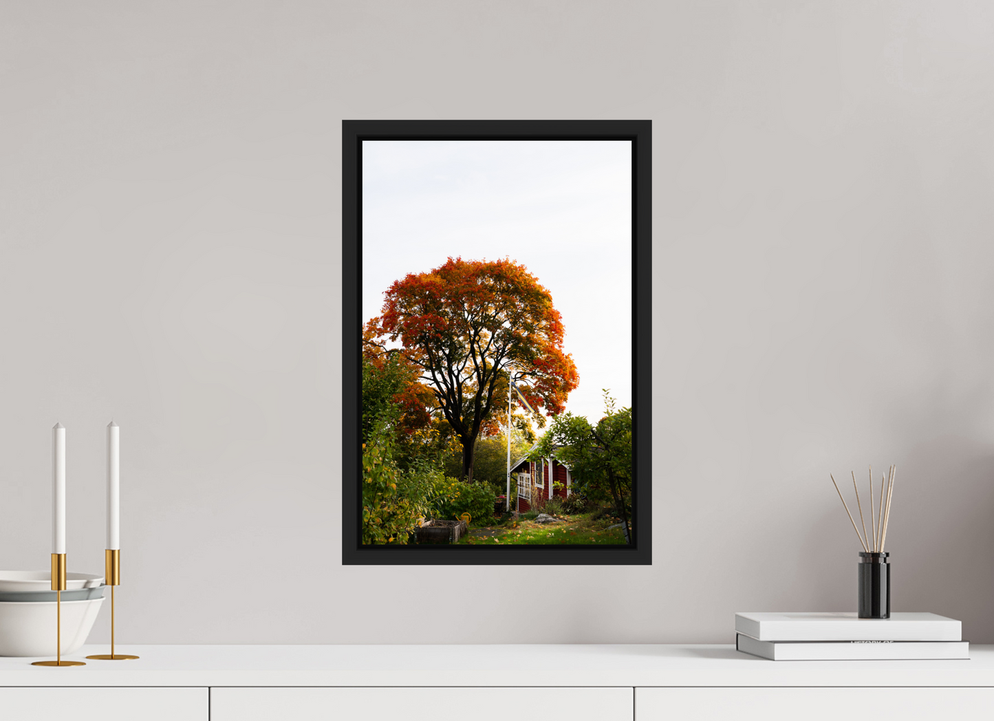 30 x 45 cm, Caisse Américaine Noir Mat Tantolunden Parc III