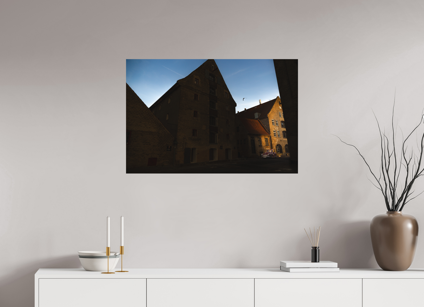 90 x 60 cm, Photo Print On Fuji Crystal DP II Quartier des Ambassades