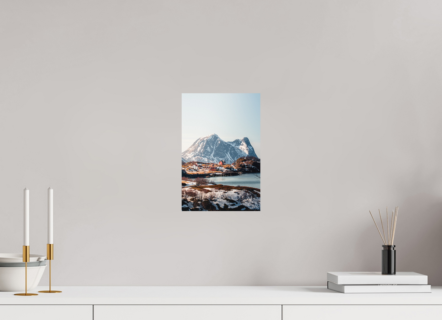 20 x 30 cm, Direct Printing On Aluminum Dibond Senja III