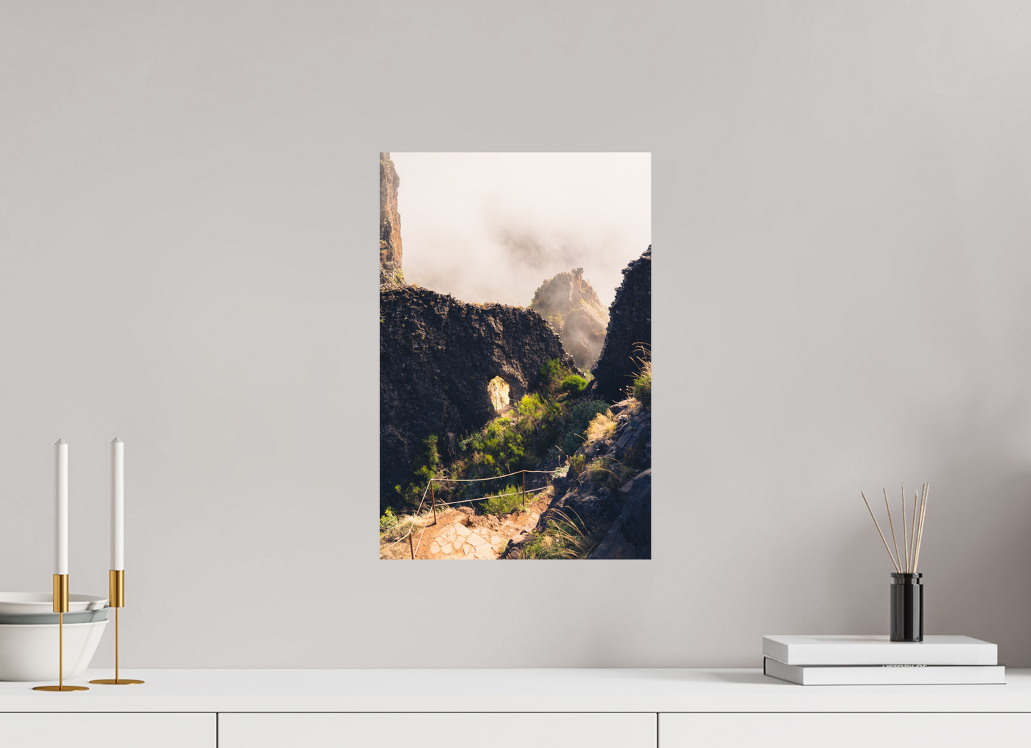 30 x 45 cm, Photo Print On Fuji Crystal DP II Vereda do Pico Ruivo