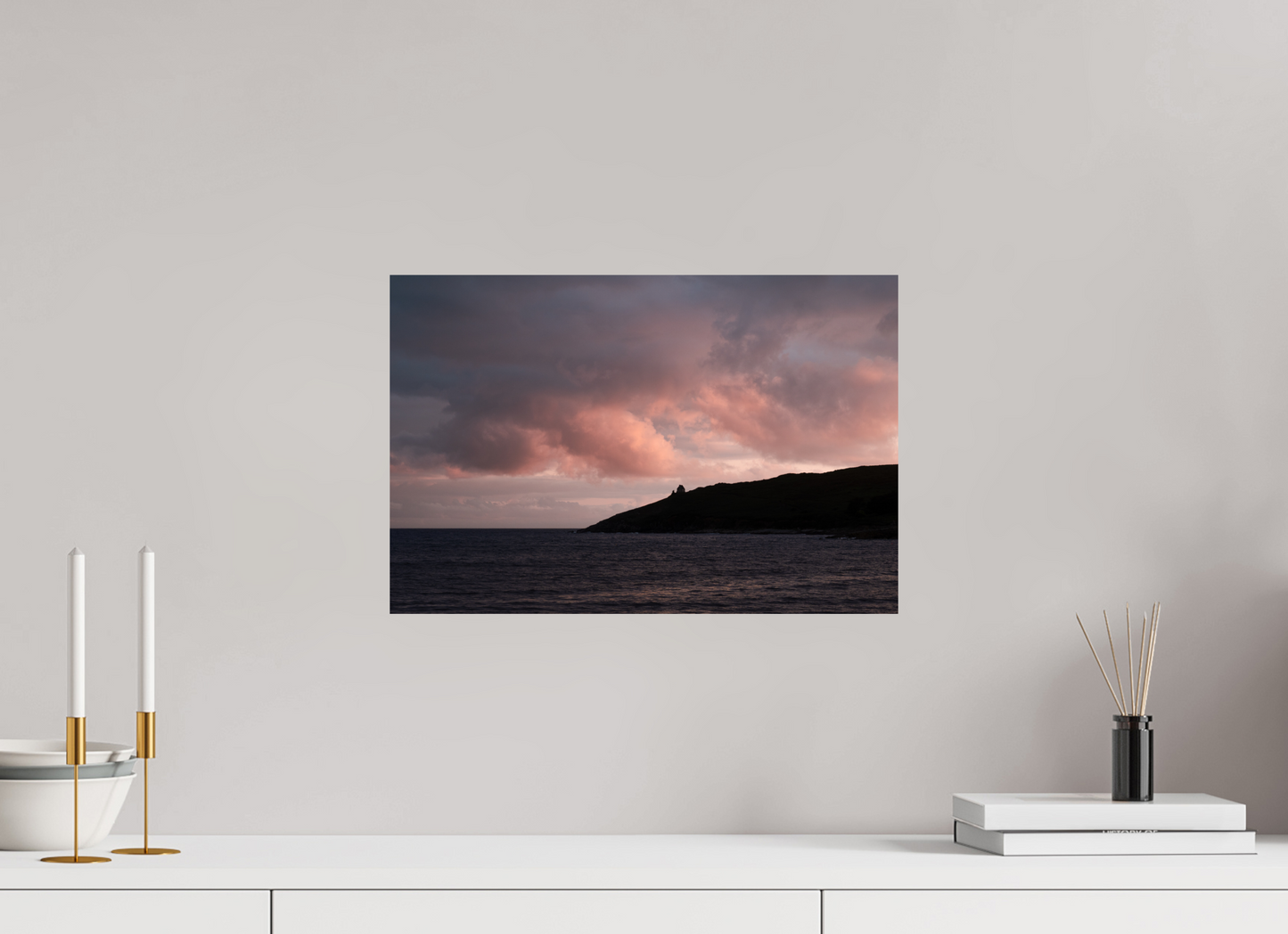 45 x 30 cm, Photo Print On Fuji Crystal DP II Primelin au crépuscule