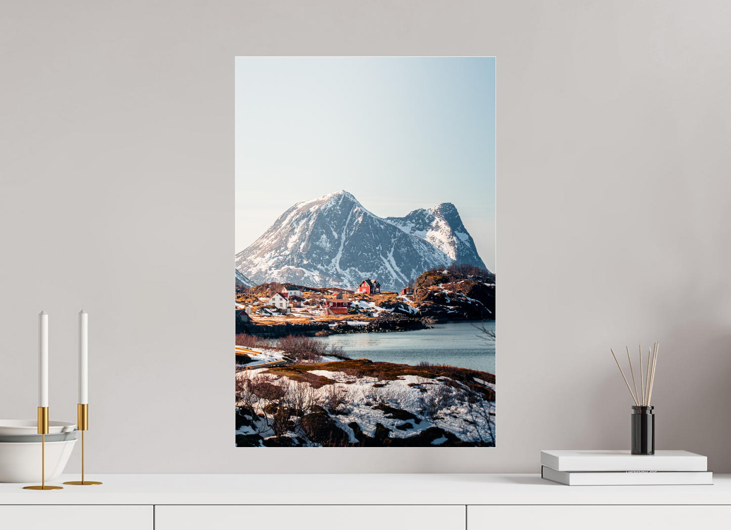 40 x 60 cm, Photo Print Under Acrylic Glass Senja III