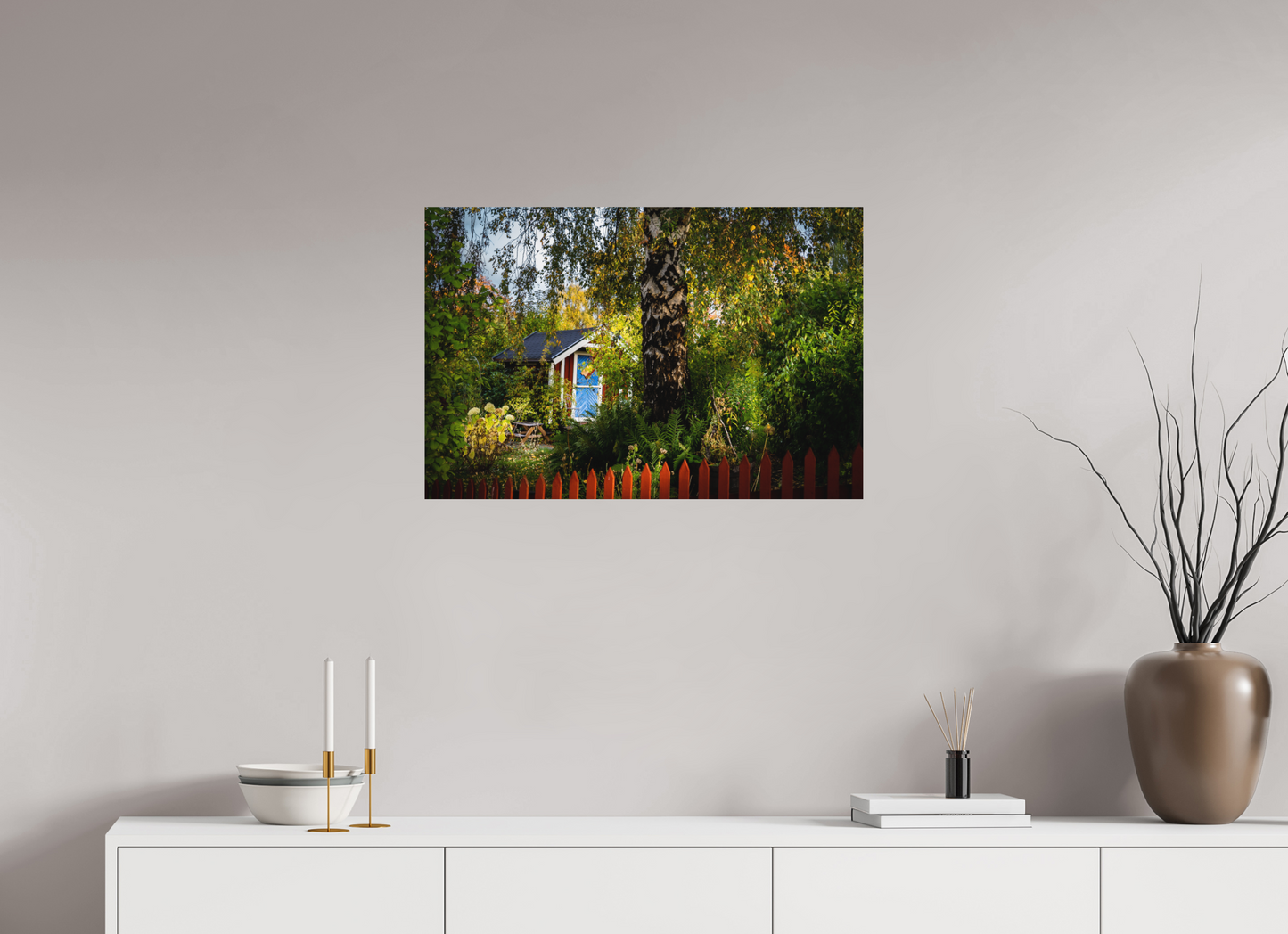 75 x 50 cm, Direct Printing On Aluminum Dibond Tantolunden Parc