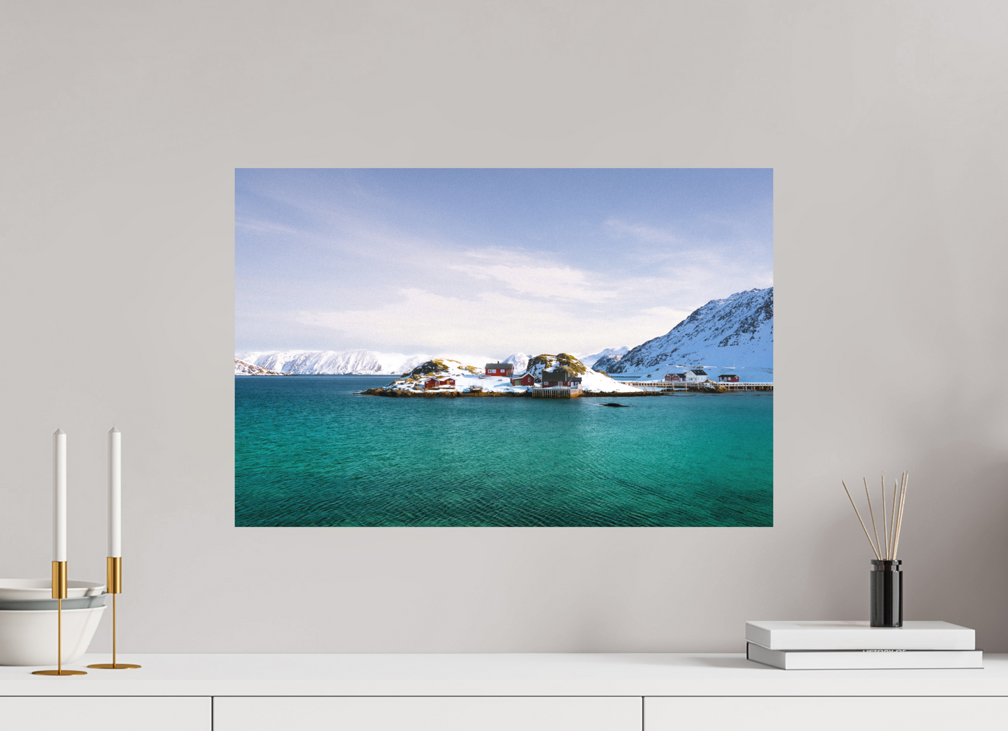 60 x 40 cm, Direct Printing On Aluminum Dibond Le bout du monde