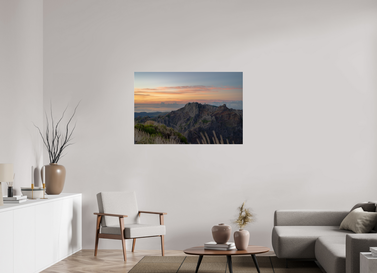 120 x 80 cm, Photo Print Under Acrylic Glass Pico do Arieiro