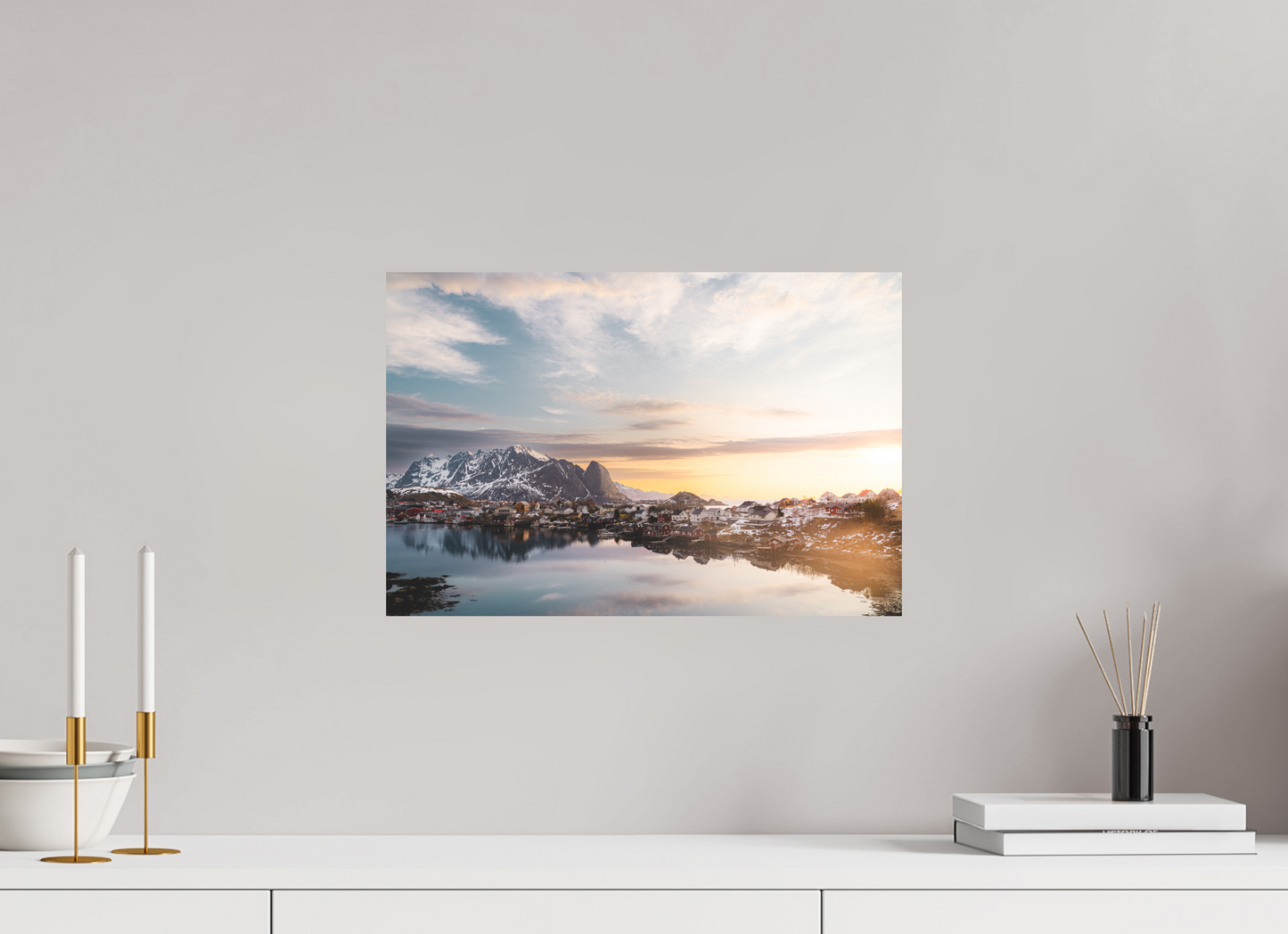 45 x 30 cm, Direct Printing On Aluminum Dibond Reine III