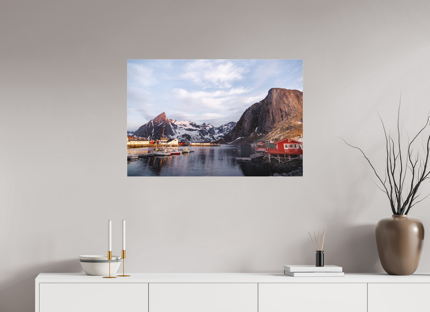 90 x 60 cm, Photo Print Under Acrylic Glass Reine I